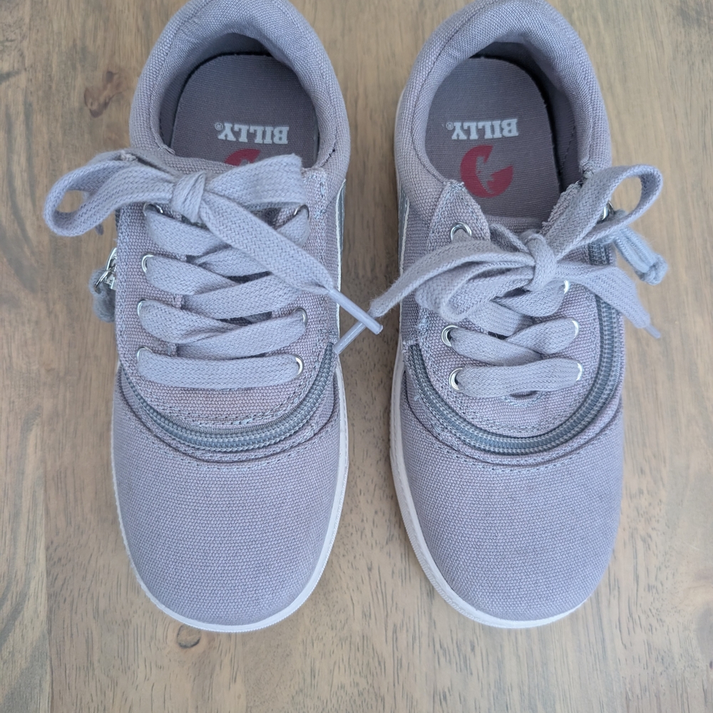 Bilix Kids Gray Canvas Sneakers